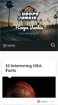 Mobile Screenshot of hoopsjunkie.net