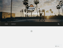Tablet Screenshot of hoopsjunkie.net
